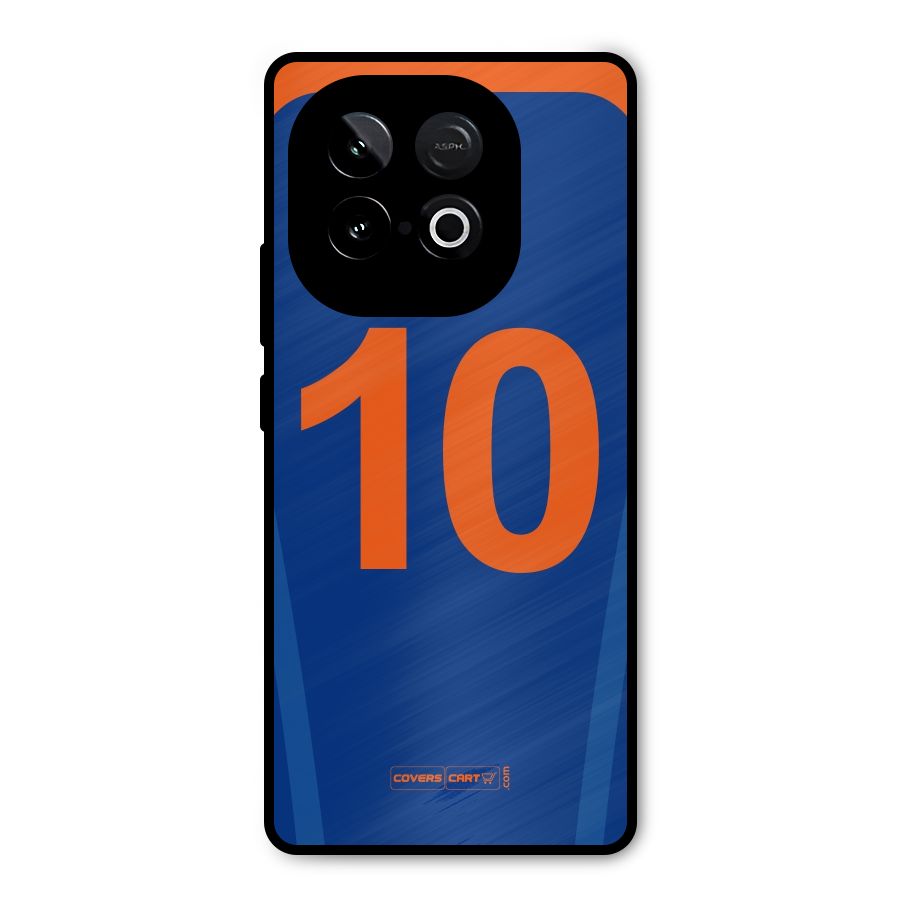 Blue Jersey Metal Back Case for iQOO Neo 10