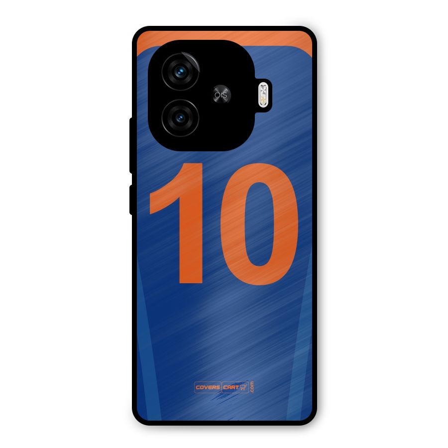 Blue Jersey Metal Back Case for iQOO Neo 10R