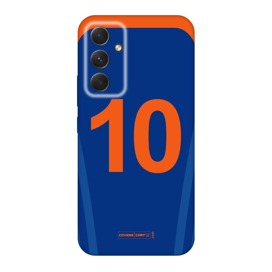 Blue Jersey Original Polycarbonate Back Case for Galaxy A54