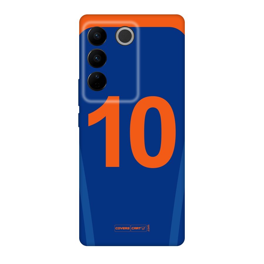 Blue Jersey Original Polycarbonate Back Case for Vivo V27