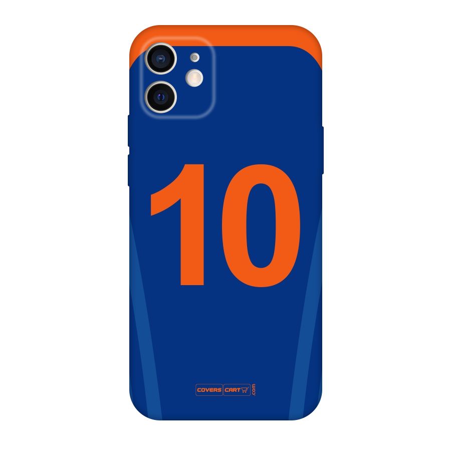 Blue Jersey Original Polycarbonate Back Case for iPhone 12