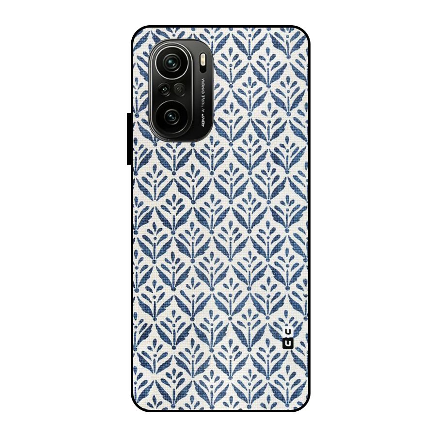 Blue Leaf Metal Back Case for Mi 11x