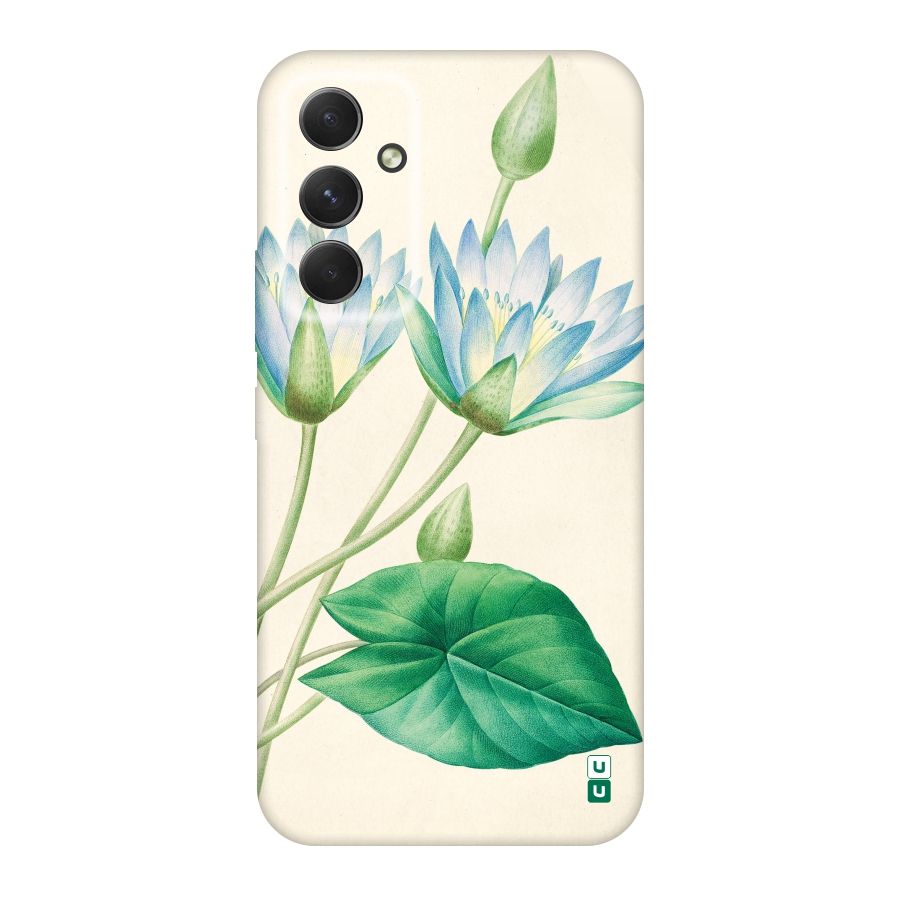 Blue Lotus Original Polycarbonate Back Case for Galaxy A54
