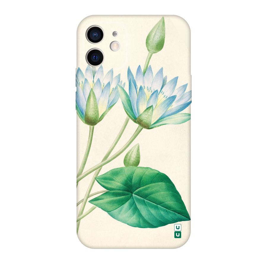 Blue Lotus Original Polycarbonate Back Case for iPhone 12