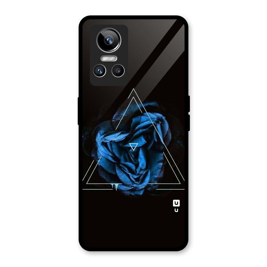 Blue Magic Triangle Glass Back Case for Realme GT Neo 3