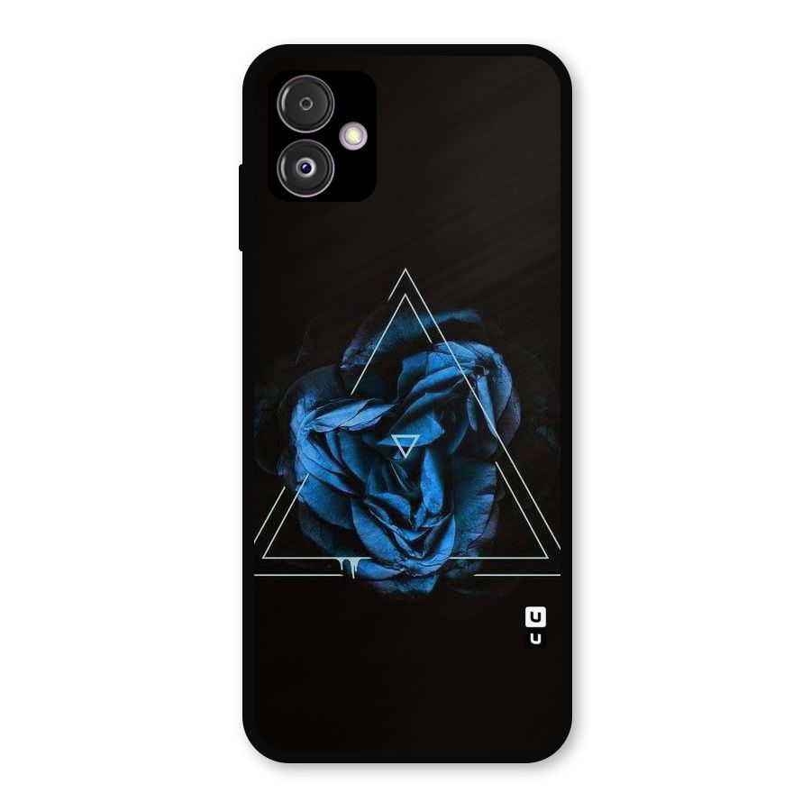 Blue Magic Triangle Metal Back Case for Galaxy F14