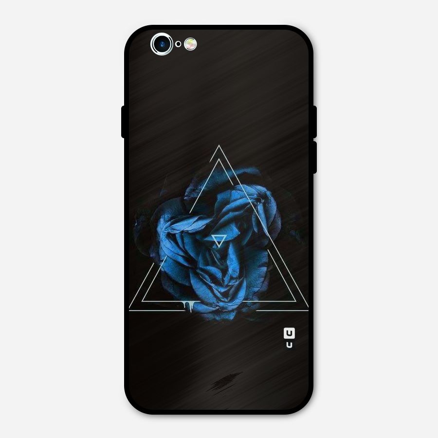 Blue Magic Triangle Metal Back Case for iPhone 6 6s