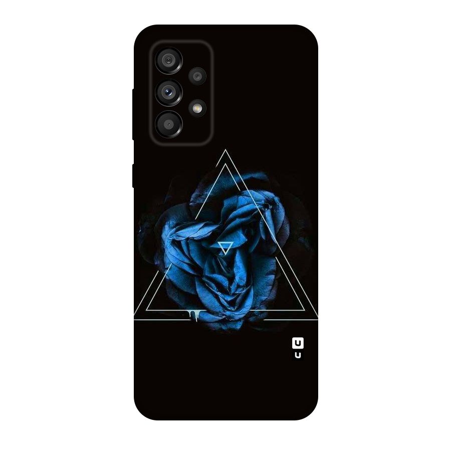 Blue Magic Triangle Original Polycarbonate Back Case for Galaxy A73 5G