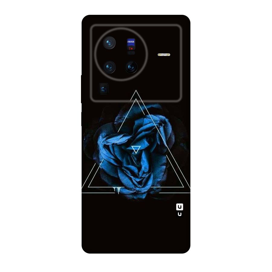 Blue Magic Triangle Original Polycarbonate Back Case for Vivo X80