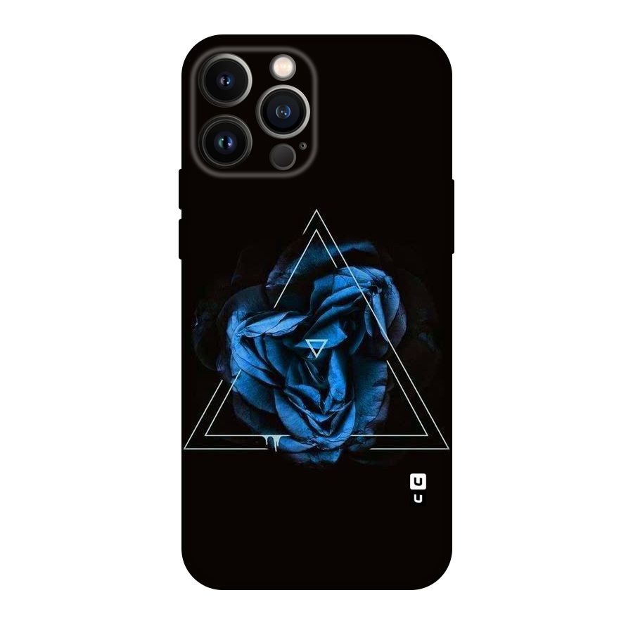 Blue Magic Triangle Original Polycarbonate Back Case for iPhone 13 Pro Max
