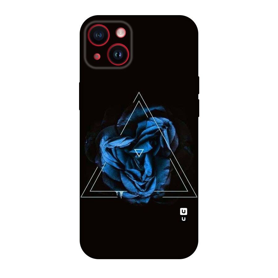 Blue Magic Triangle Original Polycarbonate Back Case for iPhone 14 Plus