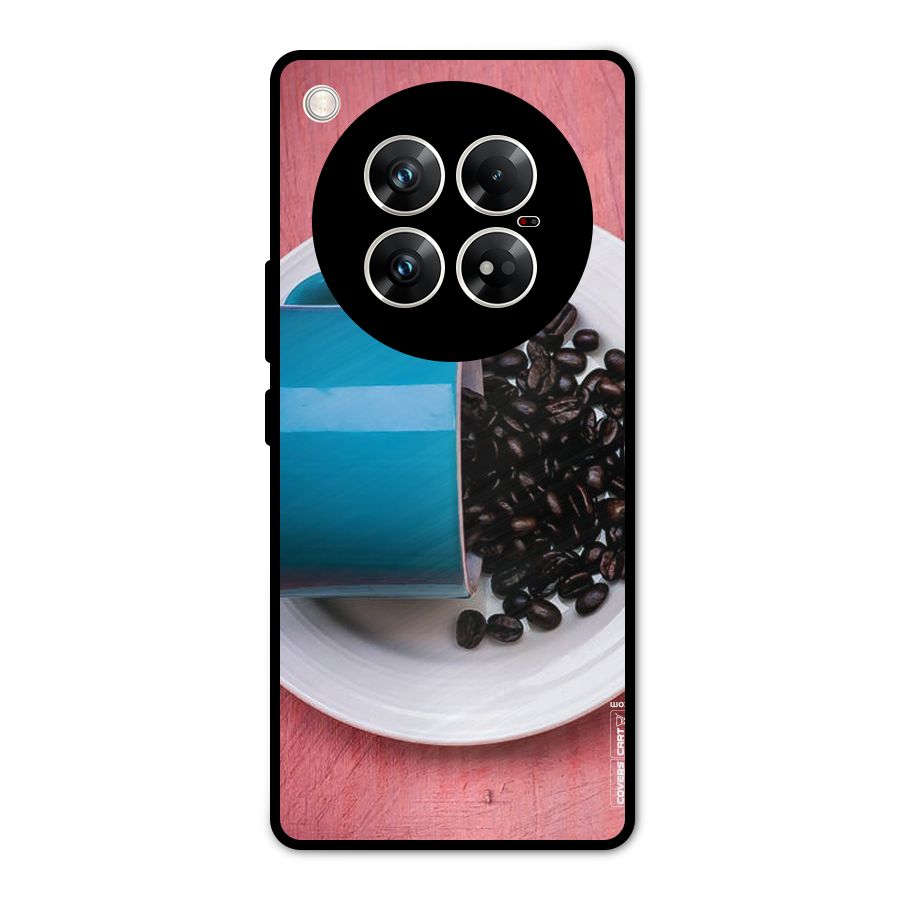 Blue Mug And Beans Metal Back Case for Infinix Zero 40 5G