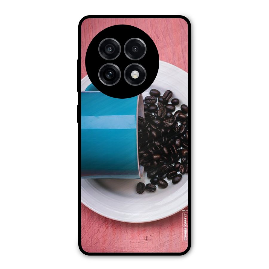 Blue Mug And Beans Metal Back Case for OnePlus 13R
