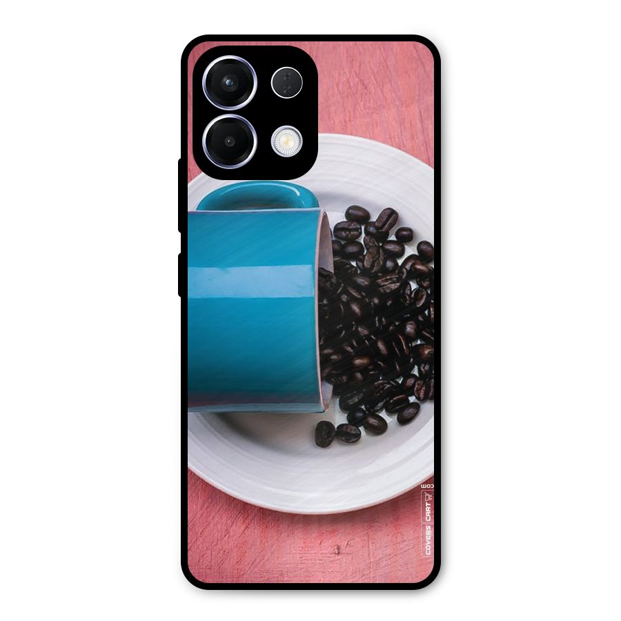 Blue Mug And Beans Metal Back Case for Oppo K13