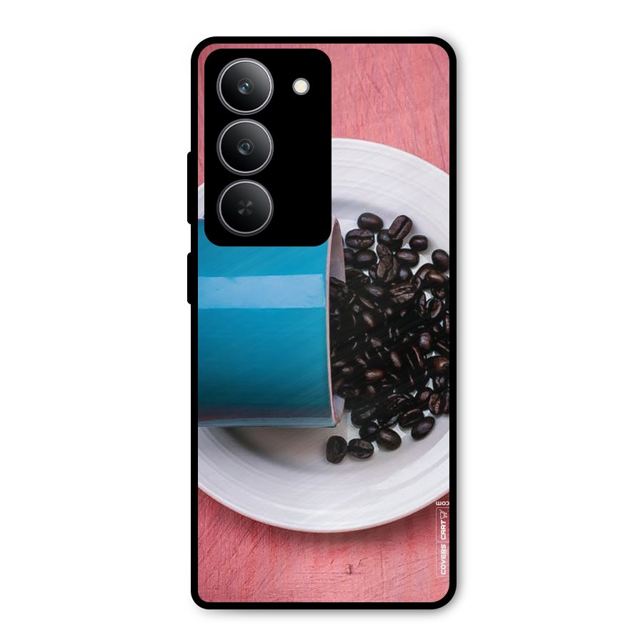 Blue Mug And Beans Metal Back Case for Realme 14x