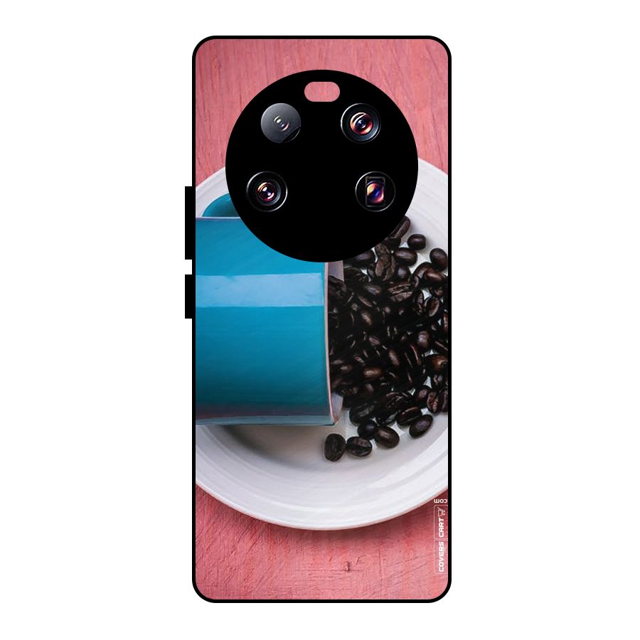 Blue Mug And Beans Metal Back Case for Xiaomi 13 Ultra