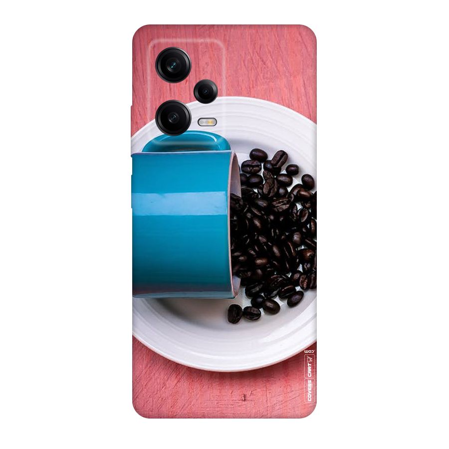 Blue Mug And Beans Original Polycarbonate Back Case for Redmi Note 12 Pro