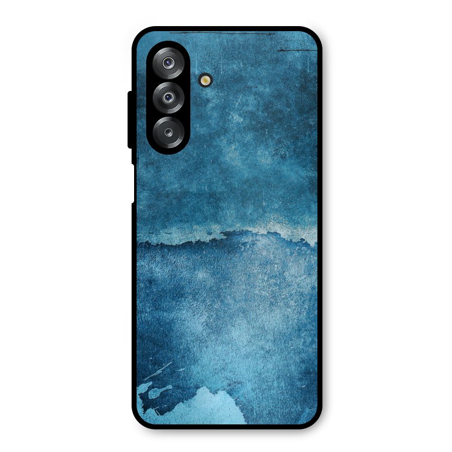 Blue Paint Wall Metal Back Case for Galaxy A26