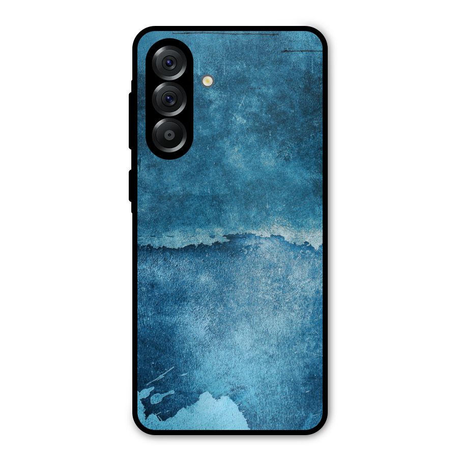 Blue Paint Wall Metal Back Case for Galaxy A36