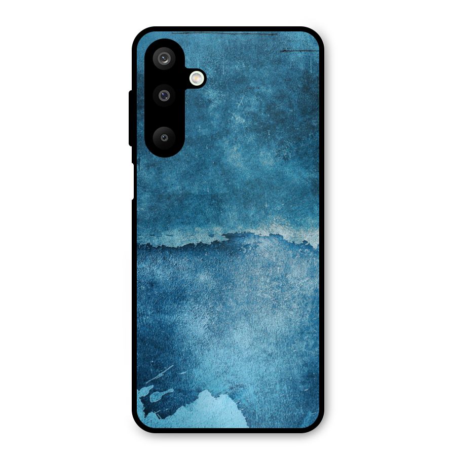 Blue Paint Wall Metal Back Case for Galaxy M16