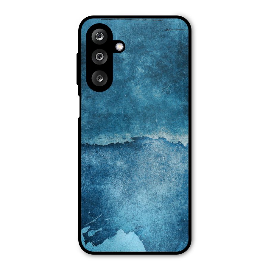 Blue Paint Wall Metal Back Case for Galaxy M36