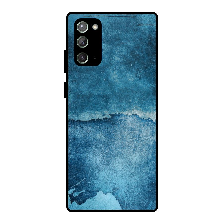 Blue Paint Wall Metal Back Case for Galaxy Note 20