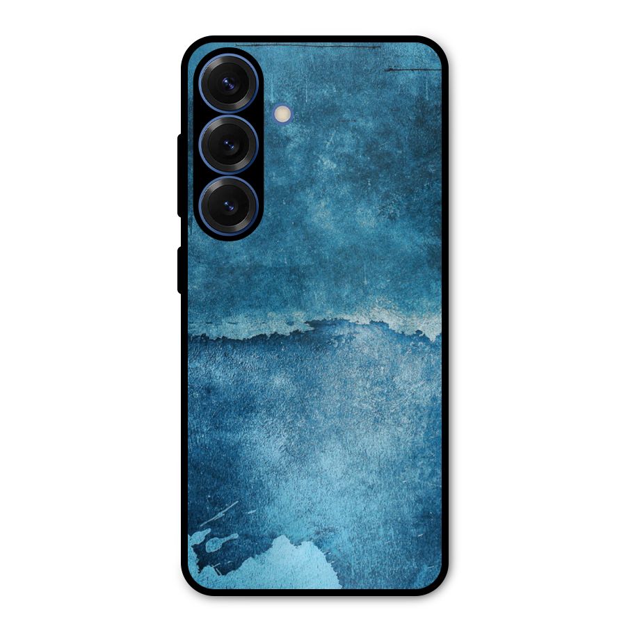 Blue Paint Wall Metal Back Case for Galaxy S25