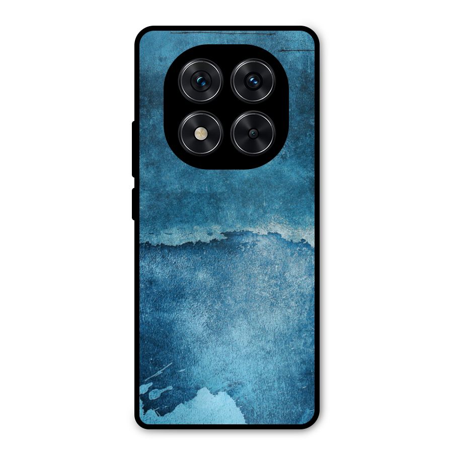 Blue Paint Wall Metal Back Case for Poco X7