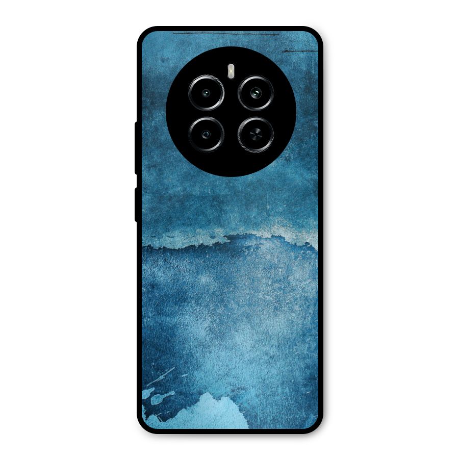 Blue Paint Wall Metal Back Case for Realme P1