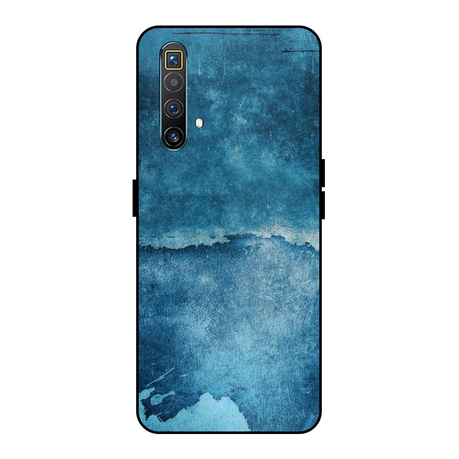 Blue Paint Wall Metal Back Case for Realme X3 SuperZoom