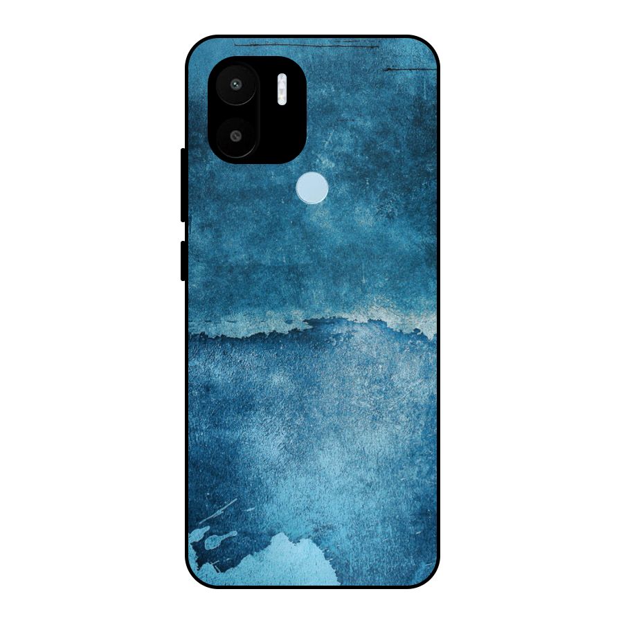 Blue Paint Wall Metal Back Case for Redmi A2+