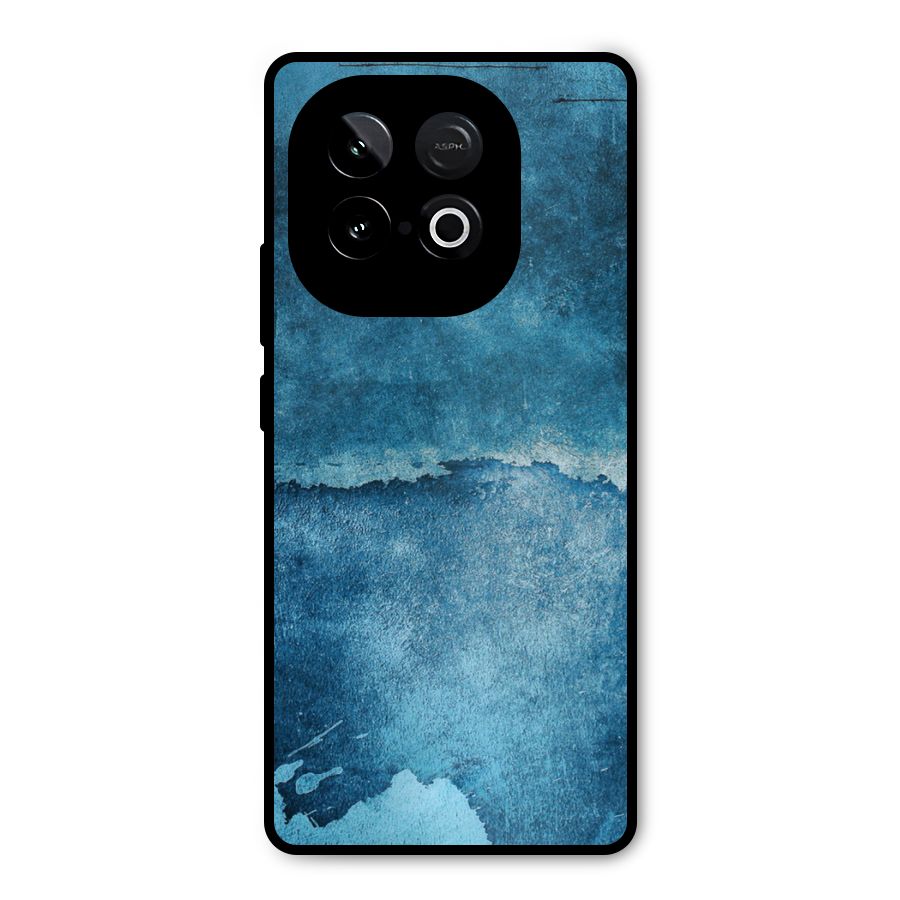 Blue Paint Wall Metal Back Case for iQOO Neo 10