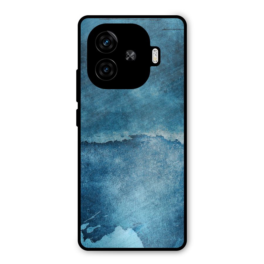 Blue Paint Wall Metal Back Case for iQOO Neo 10R