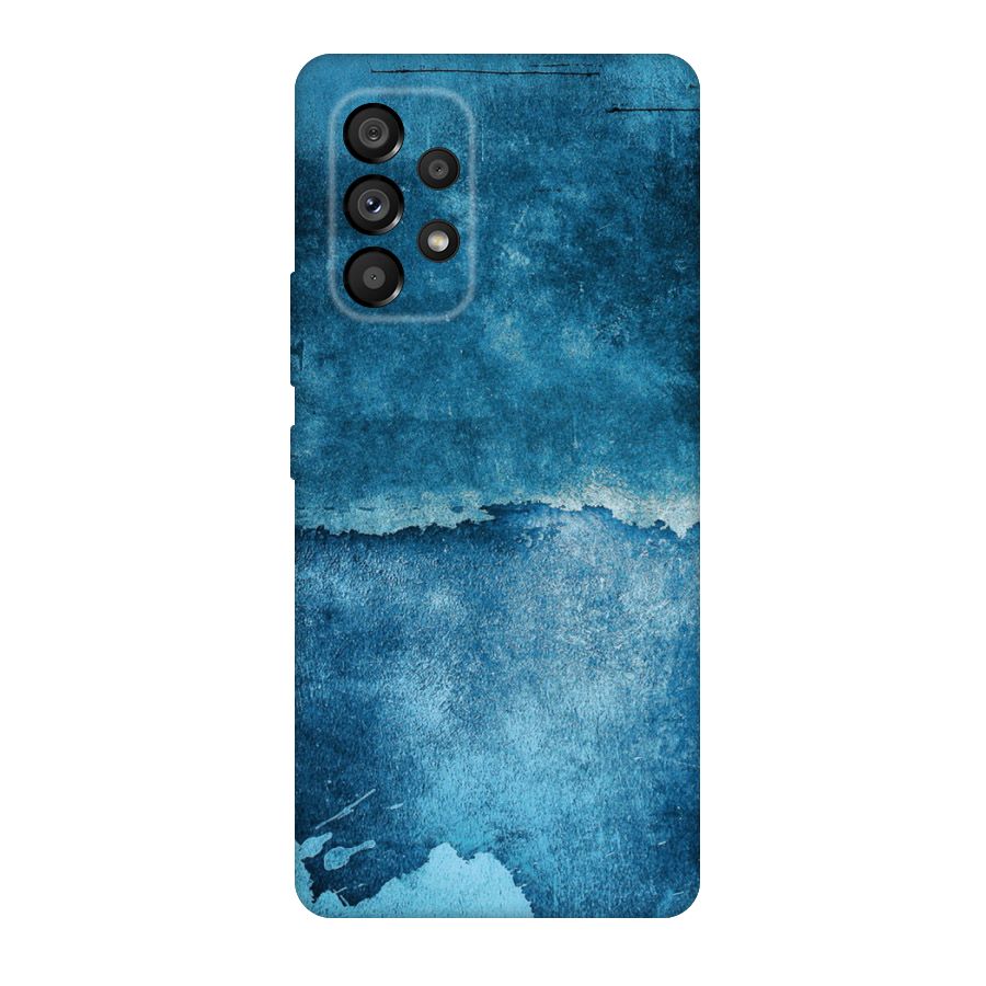 Blue Paint Wall Original Polycarbonate Back Case for Galaxy A53 5G