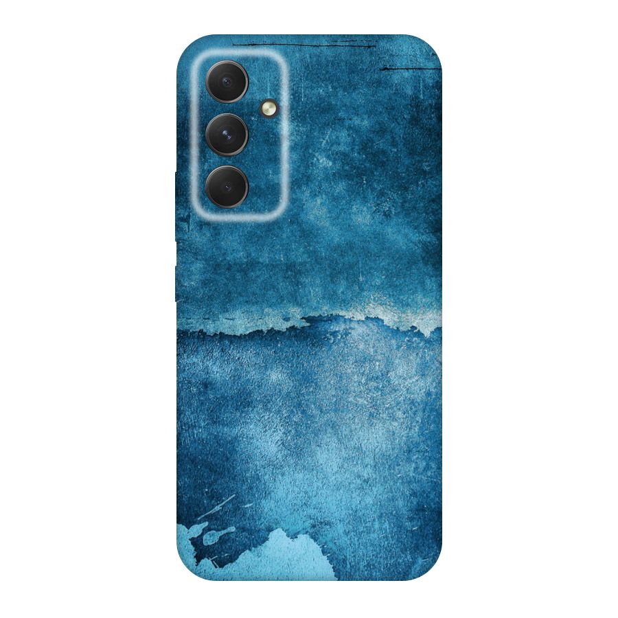 Blue Paint Wall Original Polycarbonate Back Case for Galaxy A54