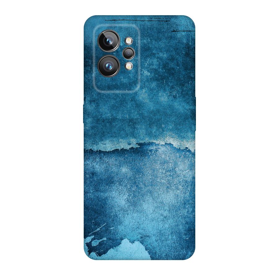 Blue Paint Wall Original Polycarbonate Back Case for Realme GT2 Pro