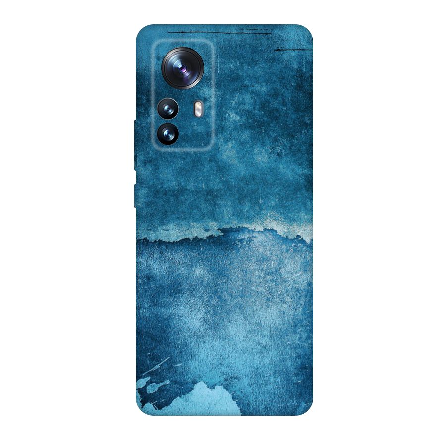 Blue Paint Wall Original Polycarbonate Back Case for Xiaomi 12 Pro