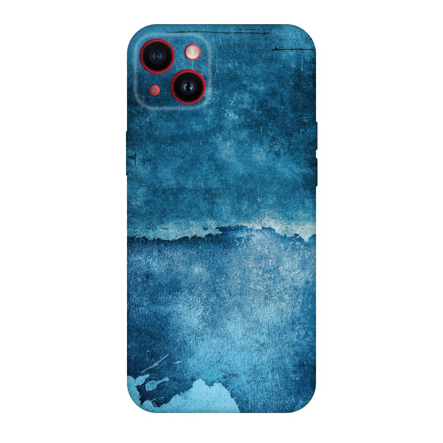 Blue Paint Wall Original Polycarbonate Back Case for iPhone 14 Plus