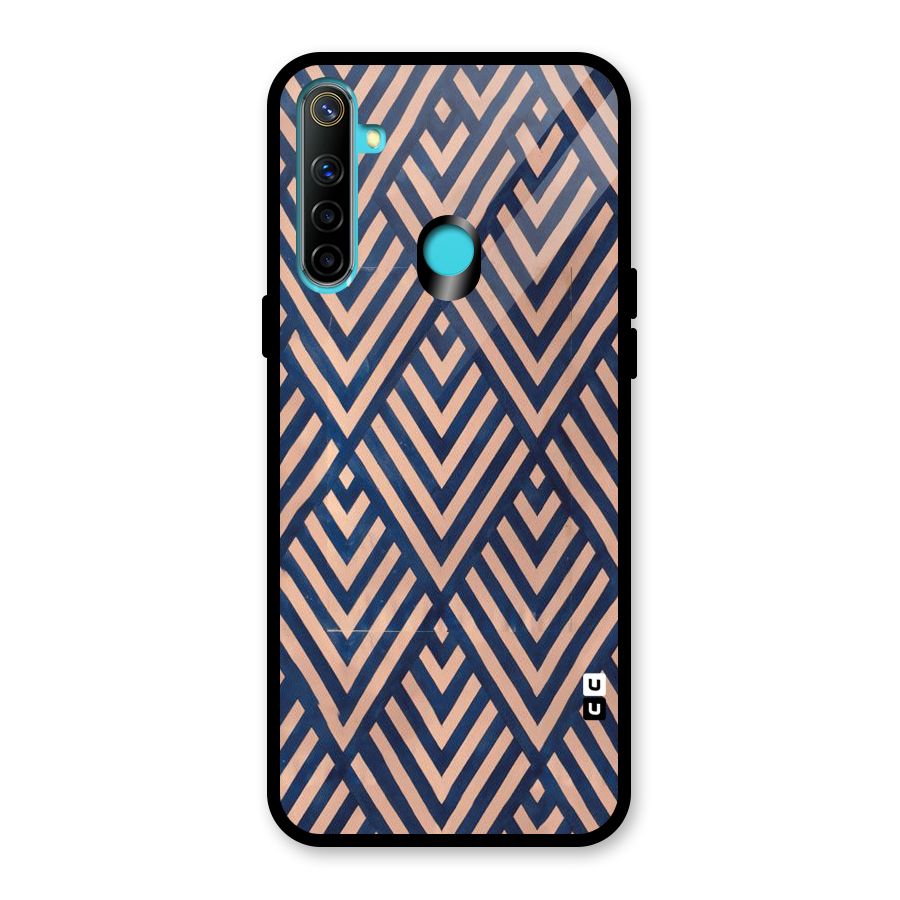 Blue Peach Glass Back Case for Realme Narzo 10