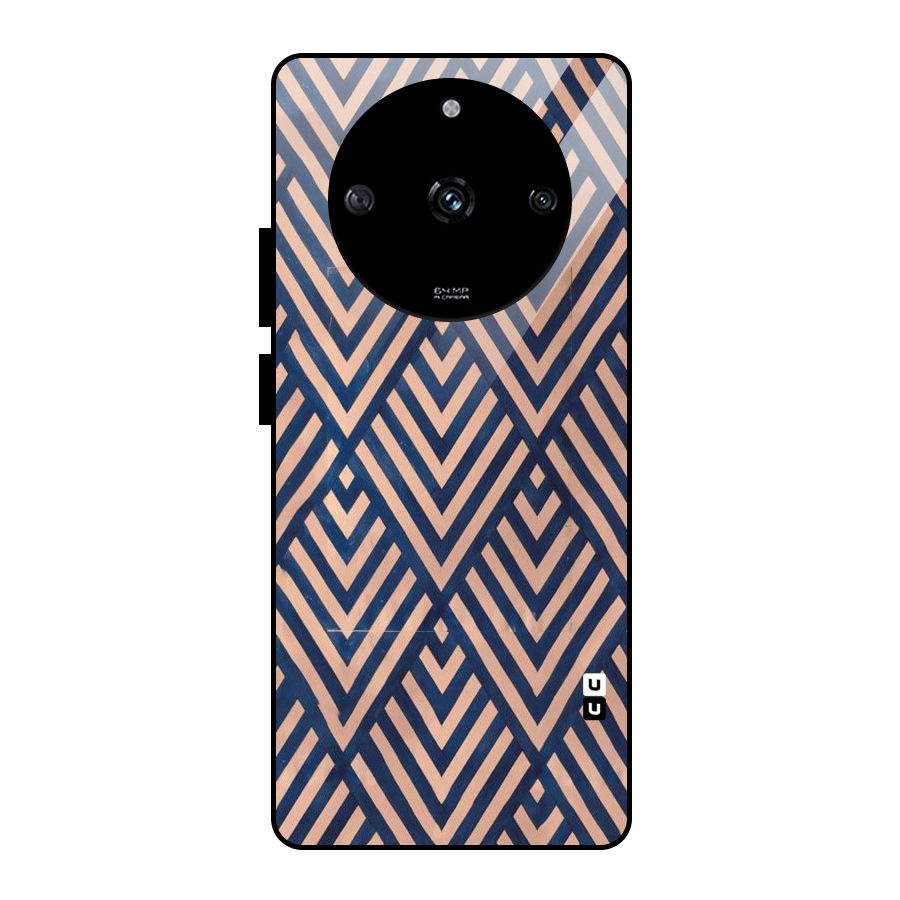 Blue Peach Glass Back Case for Realme Narzo 60 5G