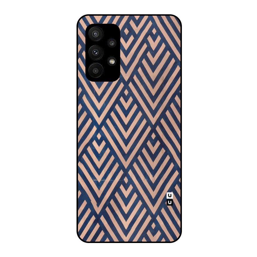 Blue Peach Metal Back Case for Galaxy A23