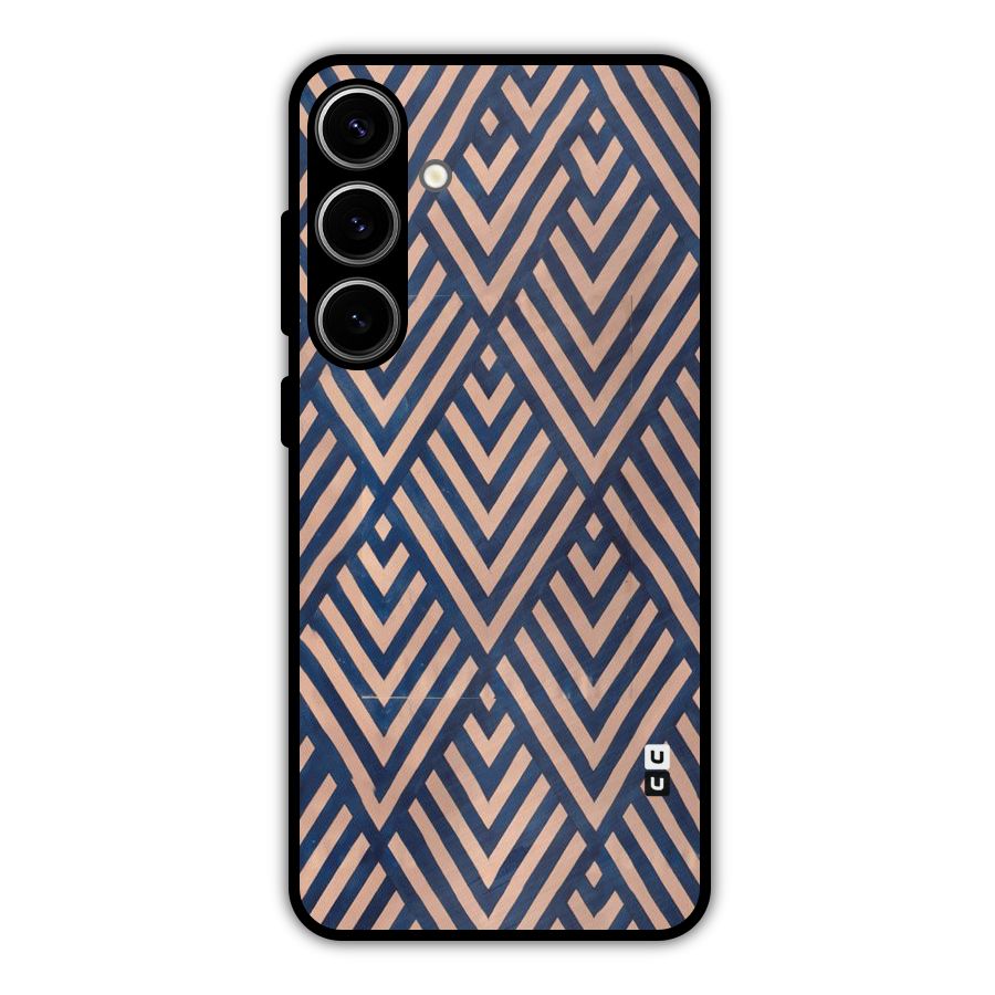 Blue Peach Metal Back Case for Galaxy S24 Plus