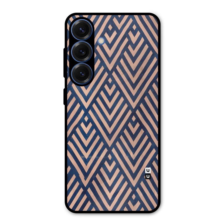 Blue Peach Metal Back Case for Galaxy S25