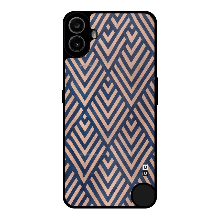 Blue Peach Metal Back Case for Nothing CMF Phone 1