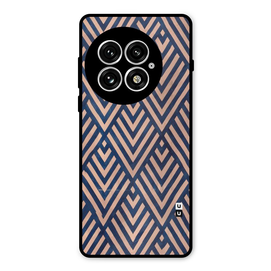 Blue Peach Metal Back Case for OnePlus 13