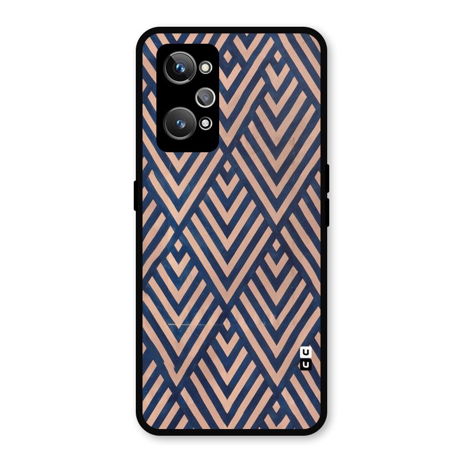 Blue Peach Metal Back Case for Realme GT Neo2
