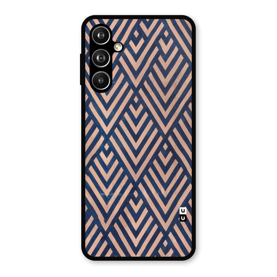 Blue Peach Metal Back Case for Samsung Galaxy M54