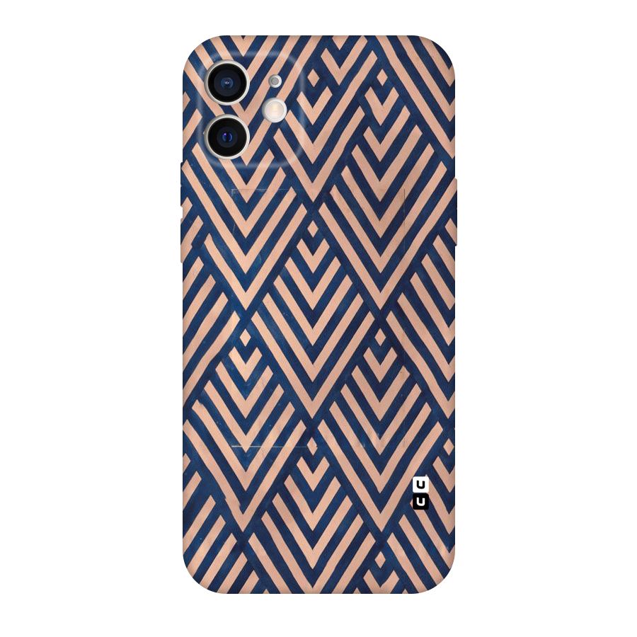 Blue Peach Original Polycarbonate Back Case for iPhone 12