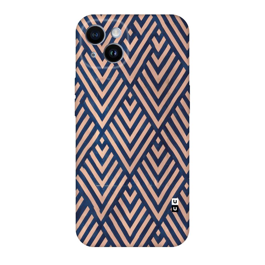 Blue Peach Original Polycarbonate Back Case for iPhone 14