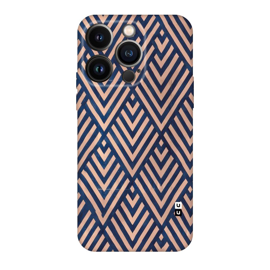 Blue Peach Original Polycarbonate Back Case for iPhone 14 Pro